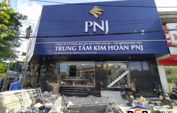 Biển Hiệu Tôn Sóng Dán Chữ Nổi Cá Tính tại Diên Khánh